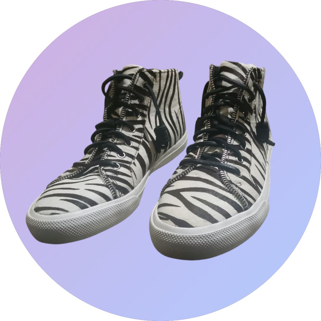 REBECCA MINKOFF ZEBRA